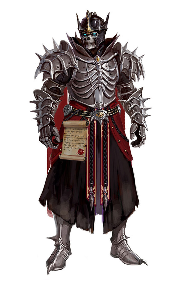 Male Iblis Art from Bless Online