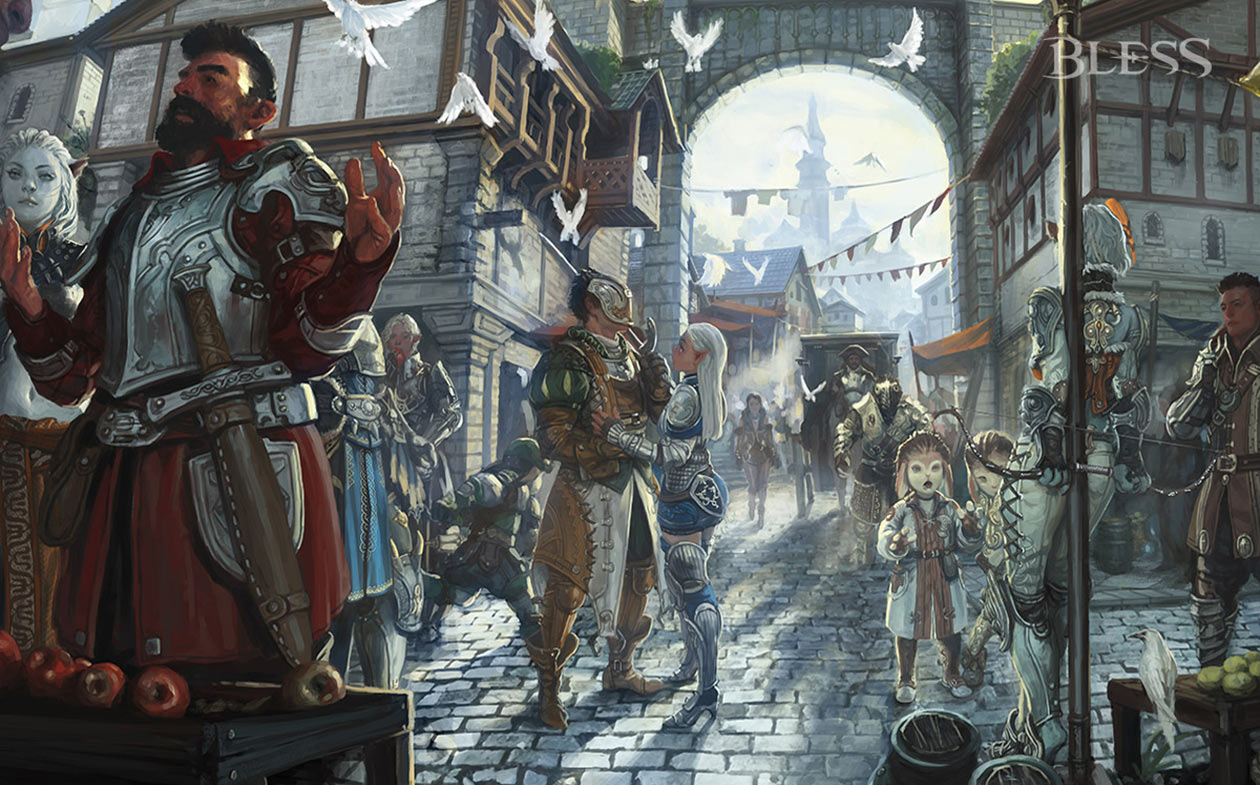 Life in Spezia Art from Bless Online