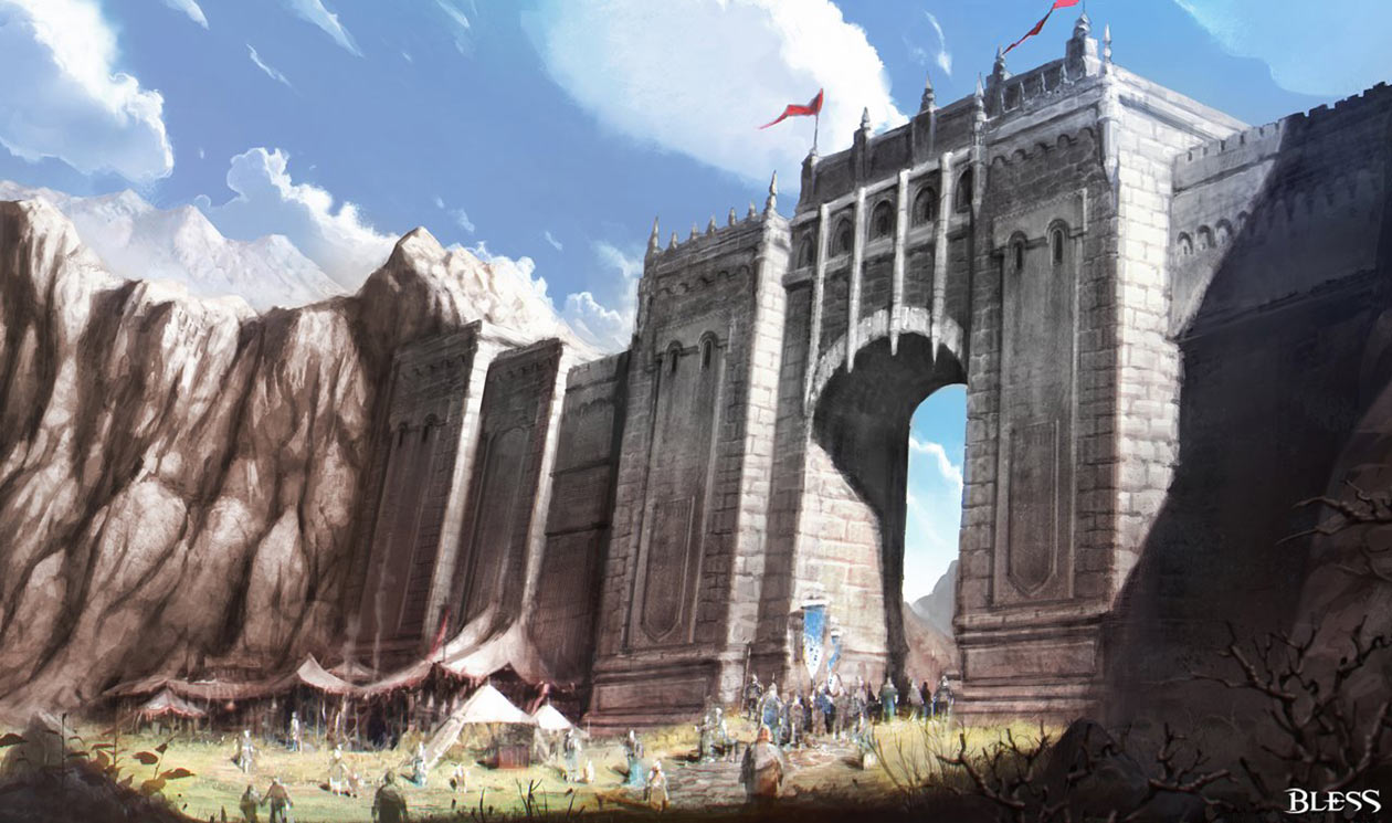 Lustika Gate Art from Bless Online