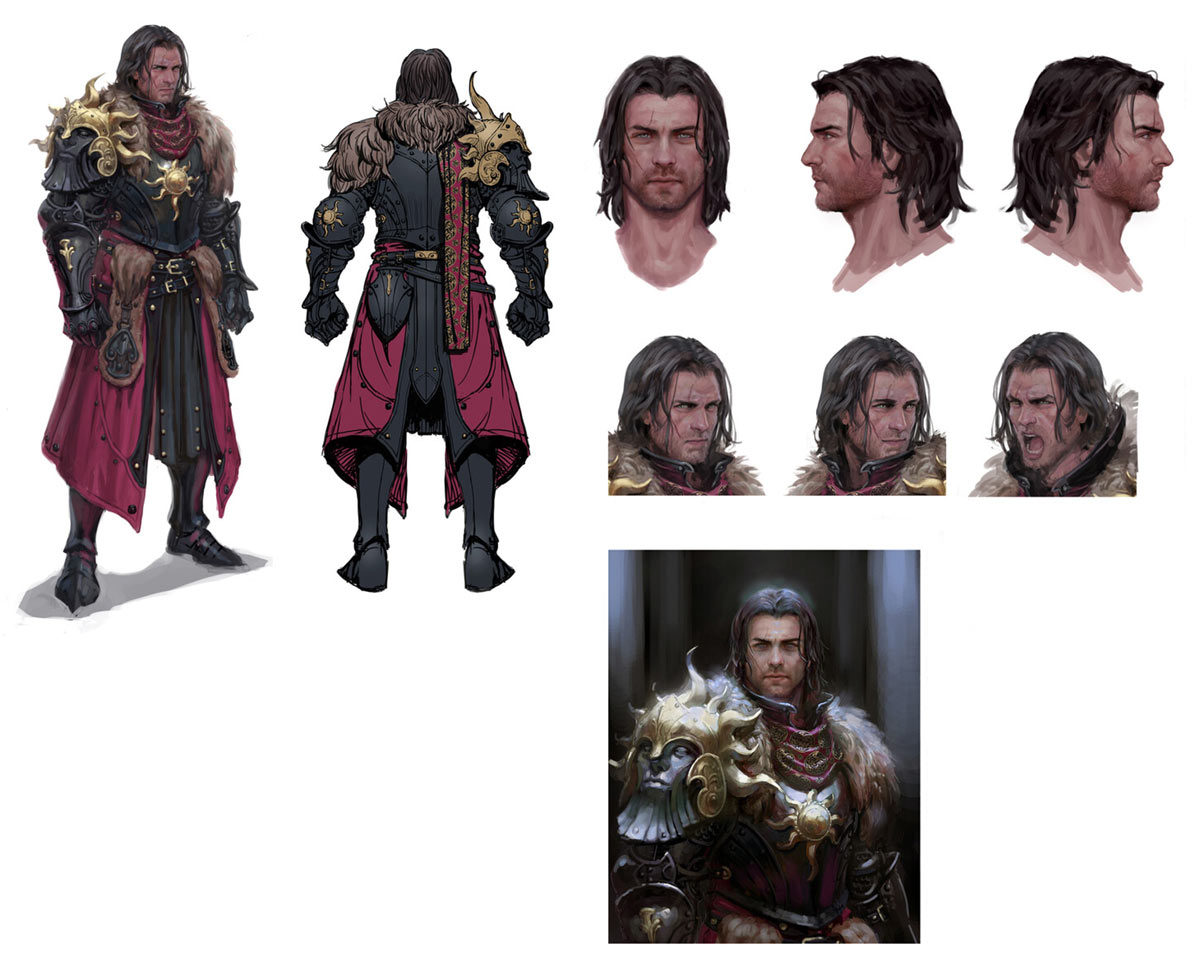 Navara King Rodrigo Casus Art from Bless Online