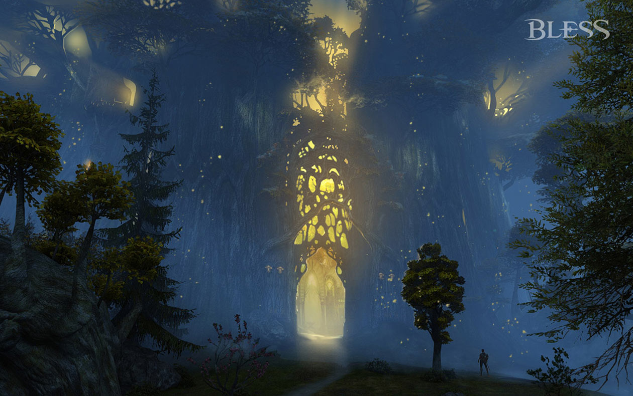 Night of El Gradis Art from Bless Online