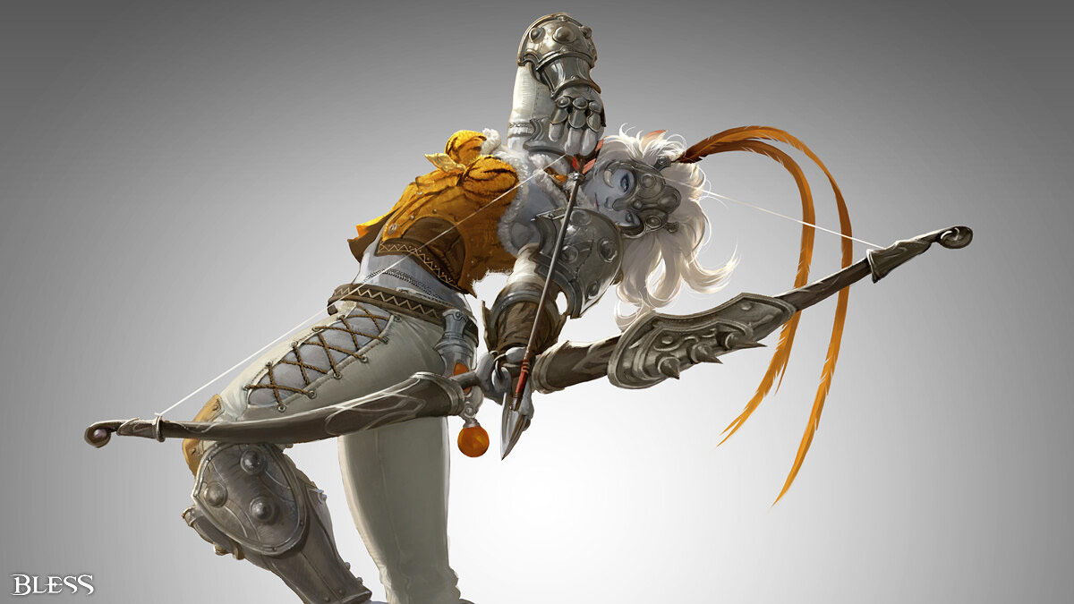 Female Pantera Promo Art from Bless Online
