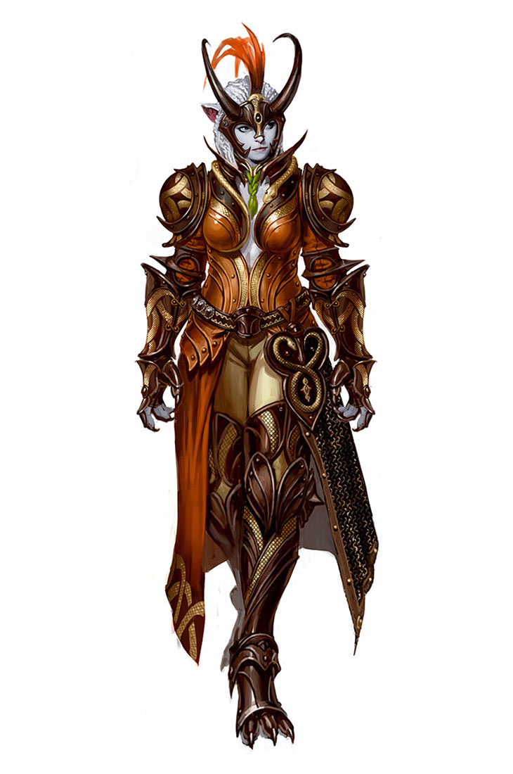 Female Pantera Race Artwork from Bless Online