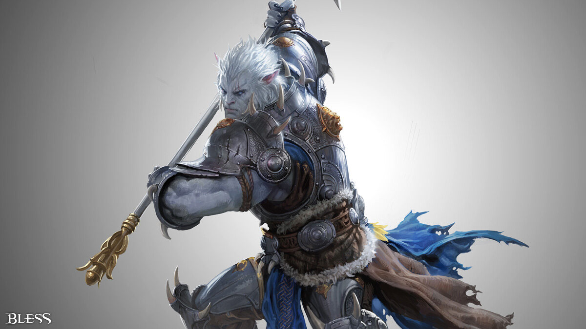 Male Pantera Promo Art from Bless Online