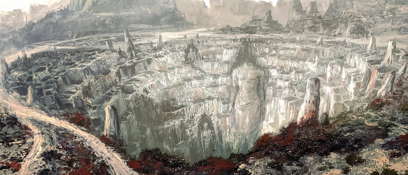 Dry Steppes Salt Mine Art from Diablo IV