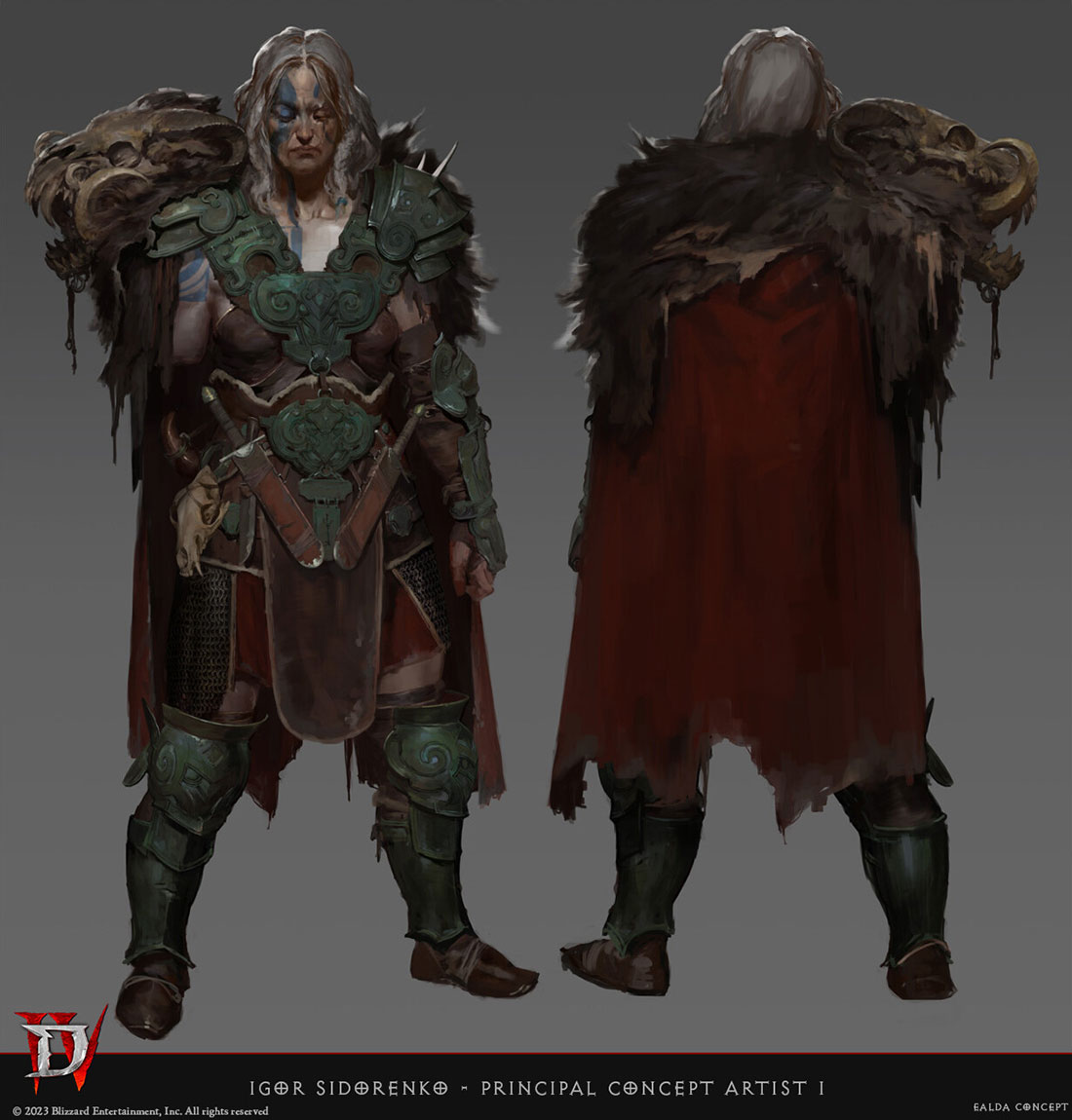 Ealda Concept Art from Diablo IV