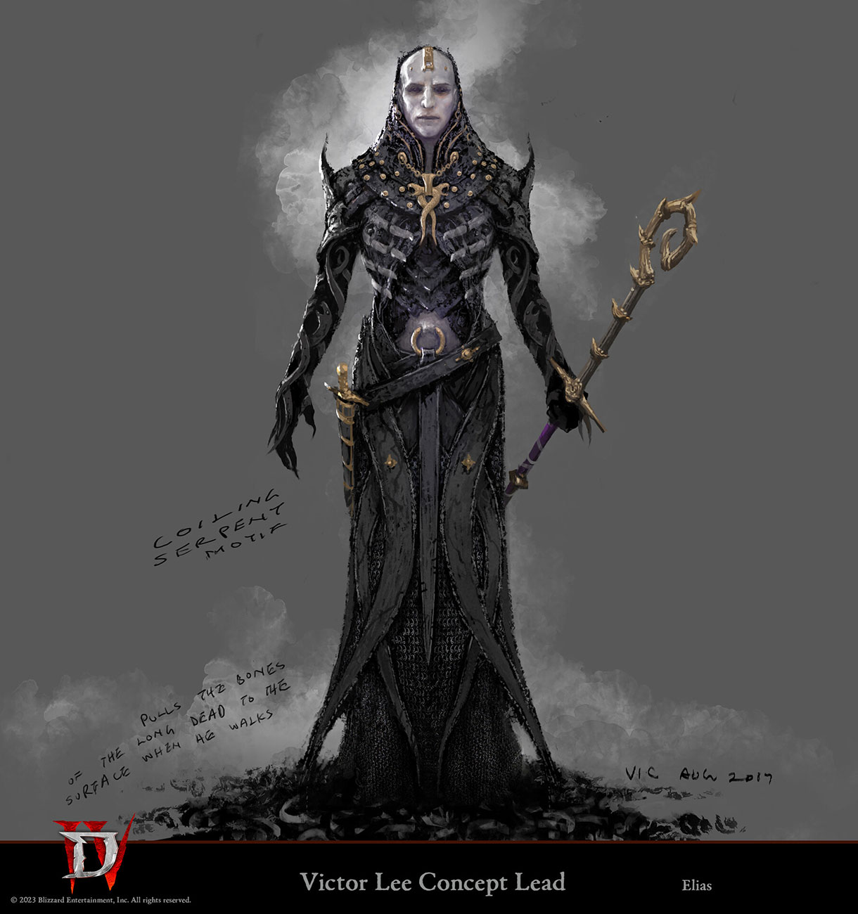 Elias Concept Art from Diablo IV