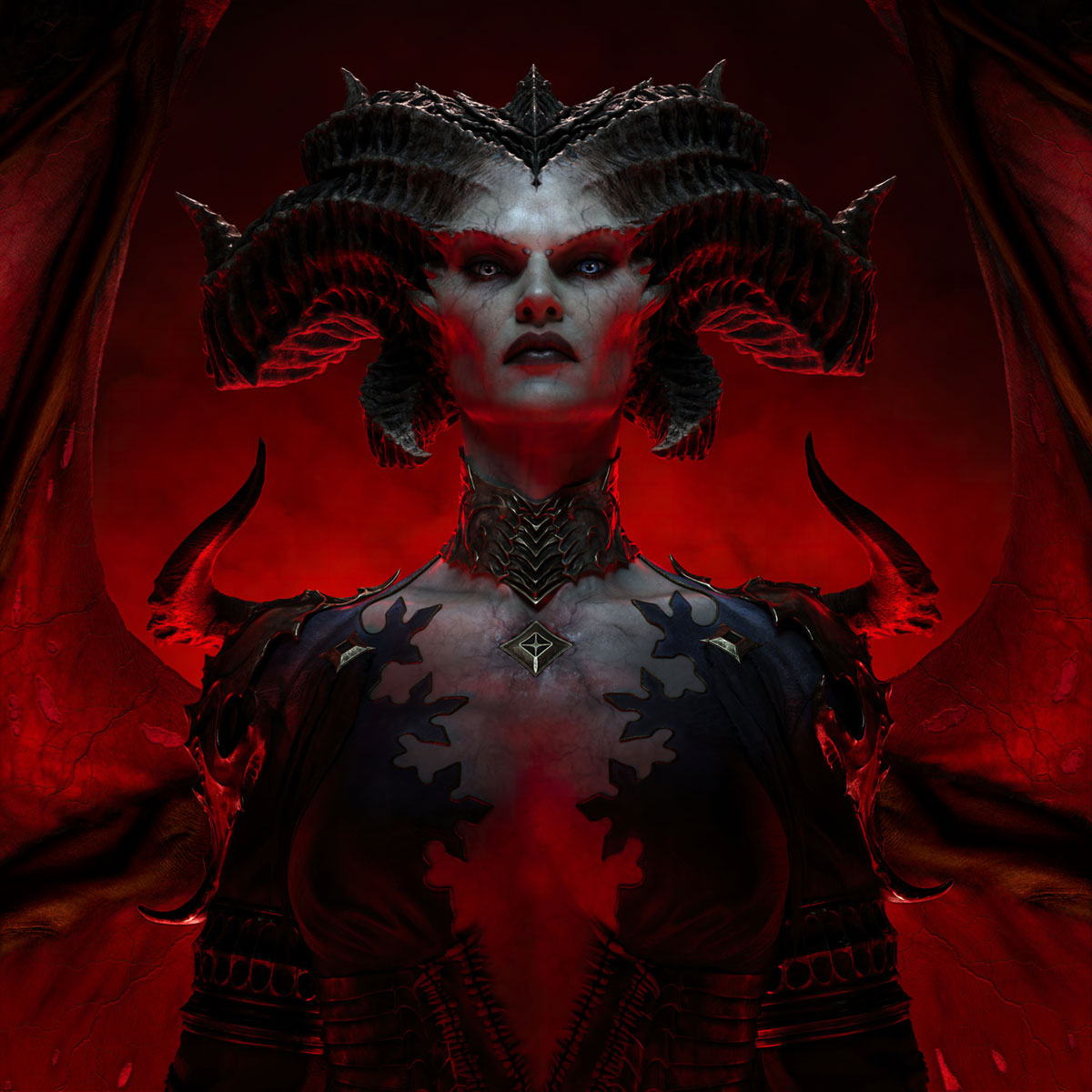 Lilith Box Cover Art from Diablo IV
