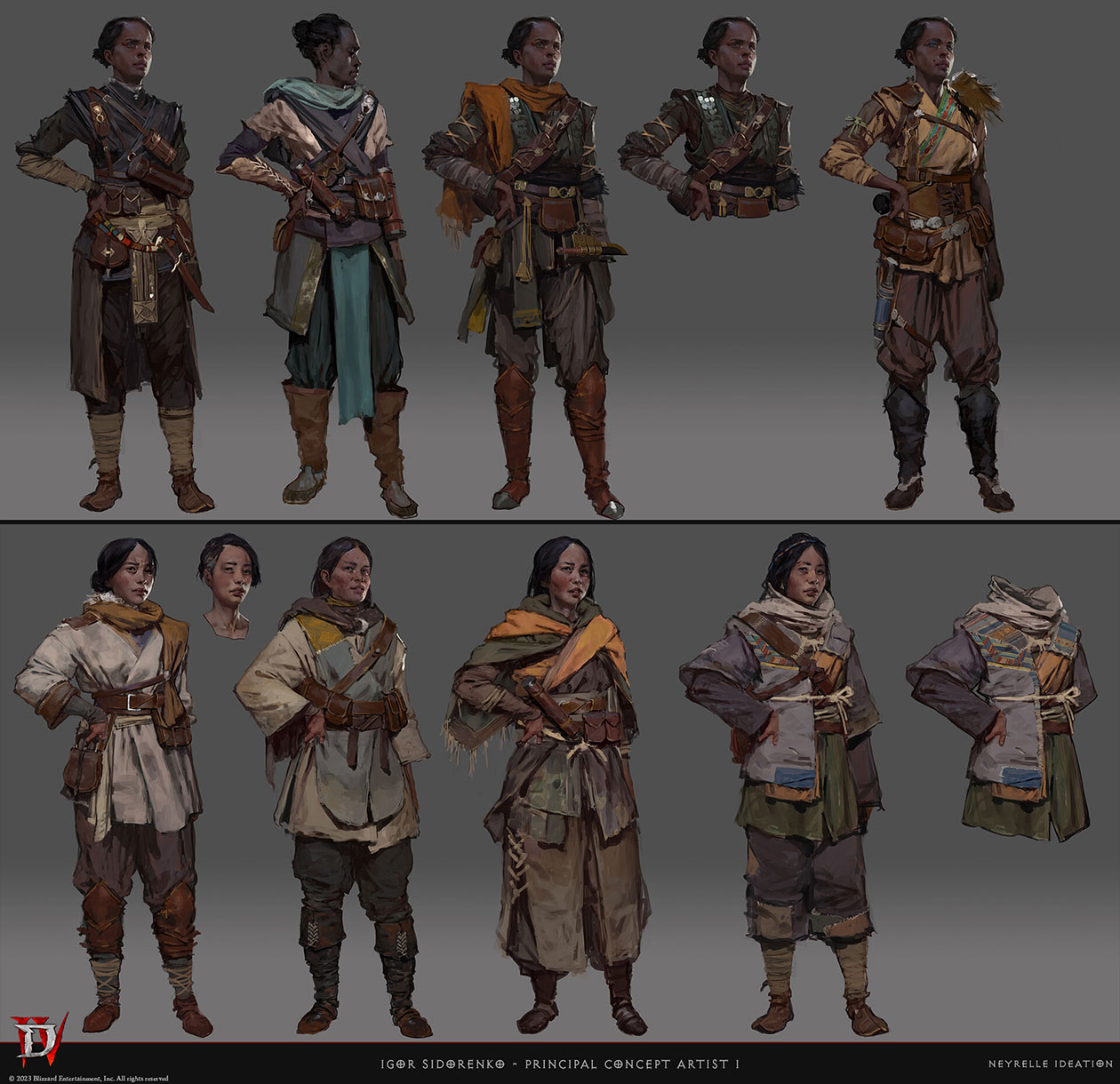 Neyrelle Concept Artwork from Diablo IV