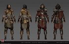 Rogue Armor Sets Concept Art