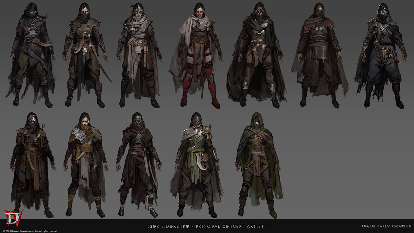 Rogue Early Ideation from Diablo IV