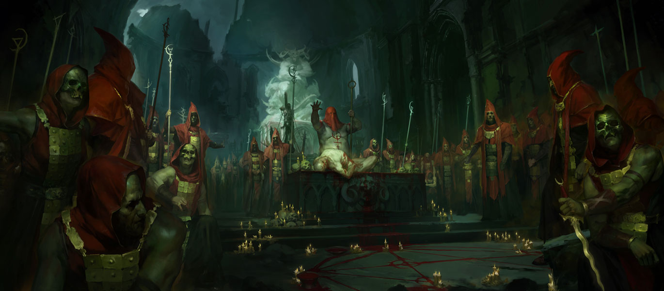 Scosglen Cultists Art from Diablo IV