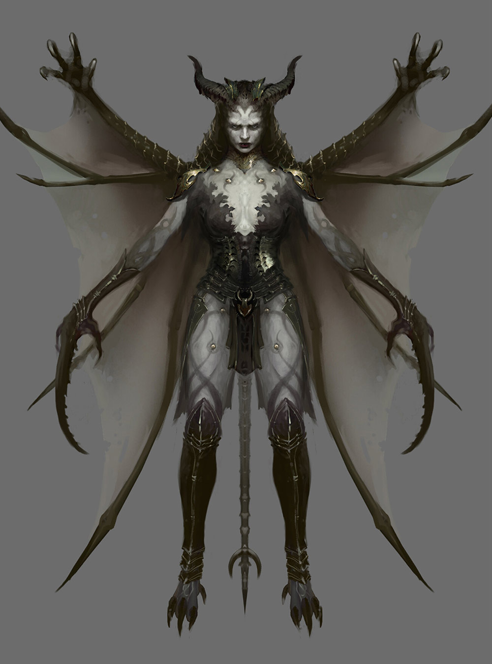 Succubus Concept Art from Diablo IV