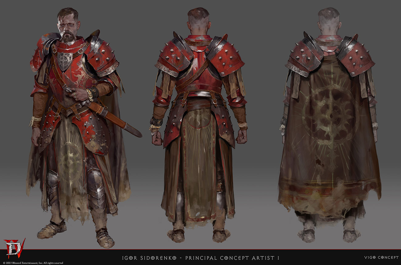 Vigo Concept Art from Diablo IV