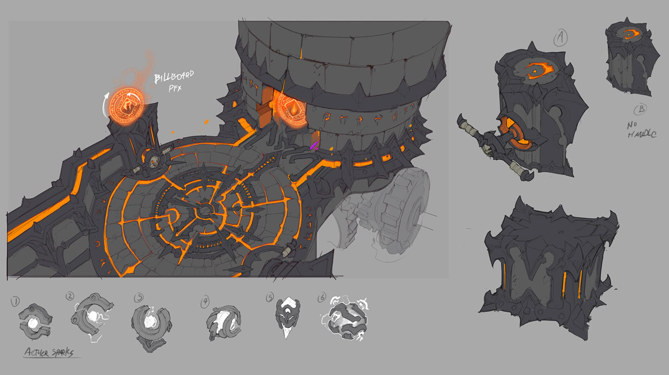Aether Spark Art from Darksiders Genesis