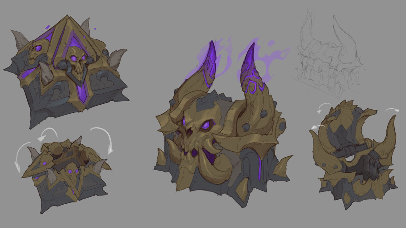 Chests Art from Darksiders Genesis