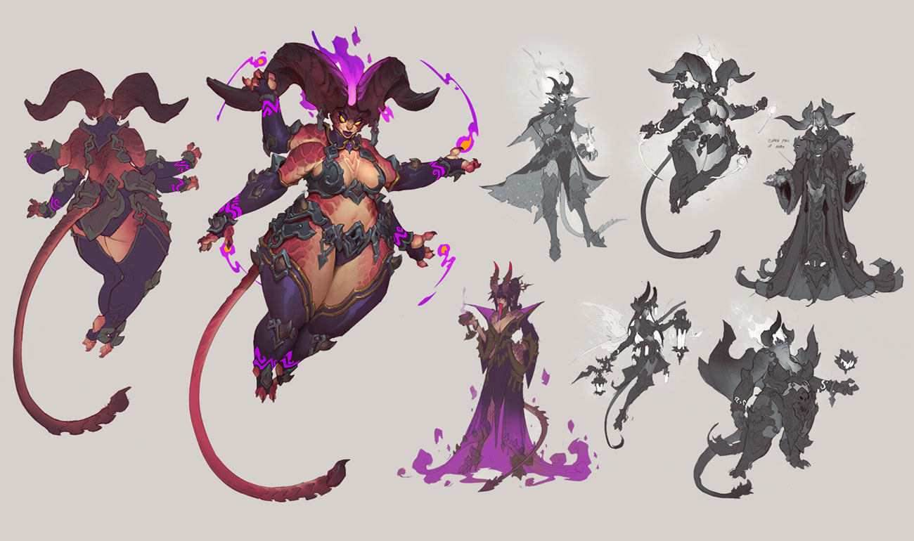 Dis Art from Darksiders Genesis