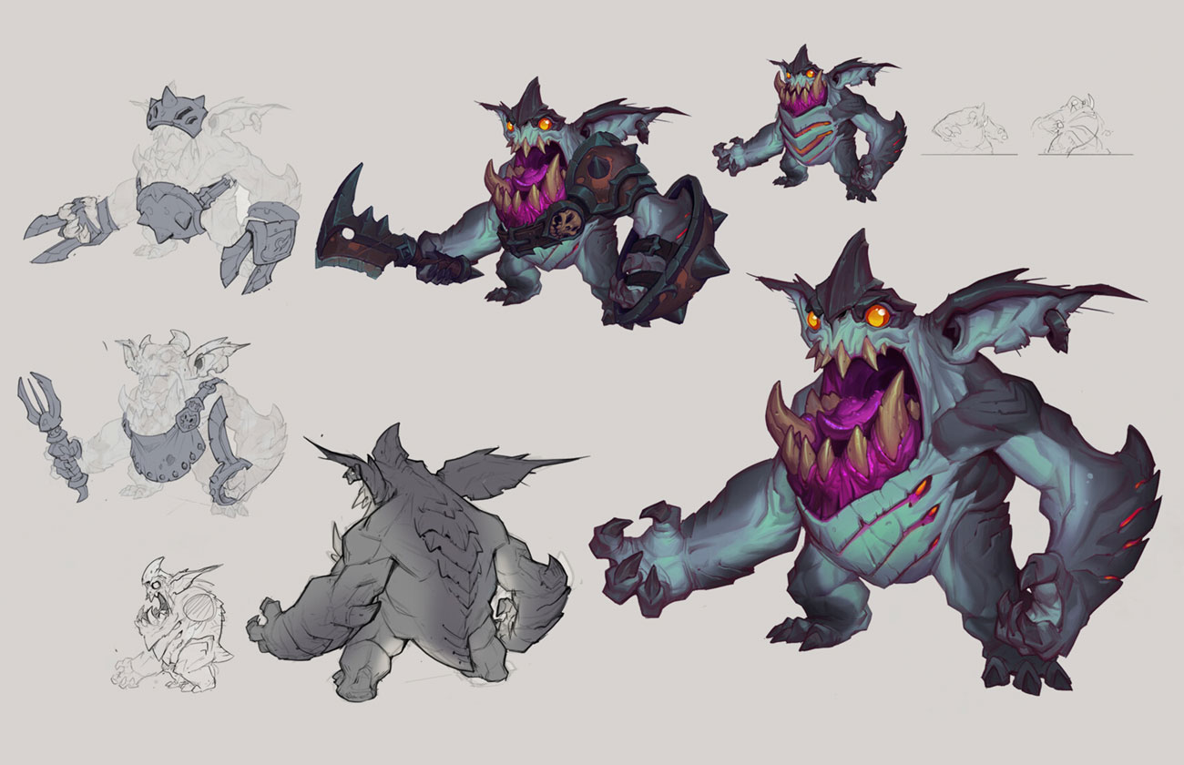 Fleamag Art from Darksiders Genesis