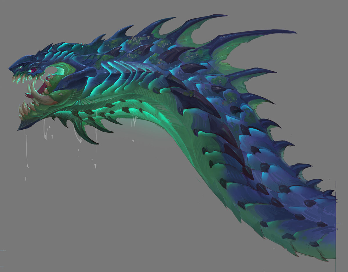 Leviathan Art from Darksiders Genesis