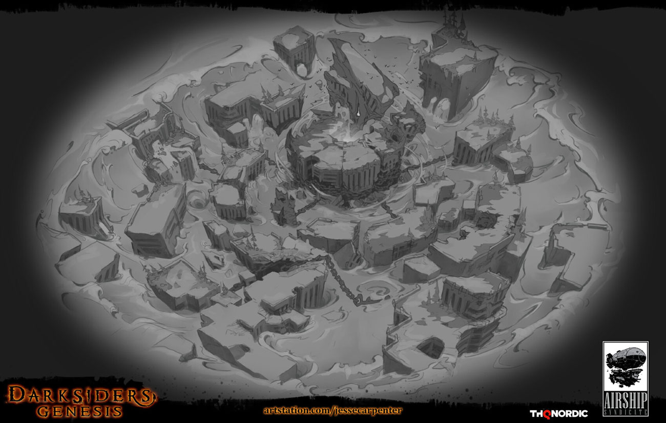 Maelstrom Art from Darksiders Genesis
