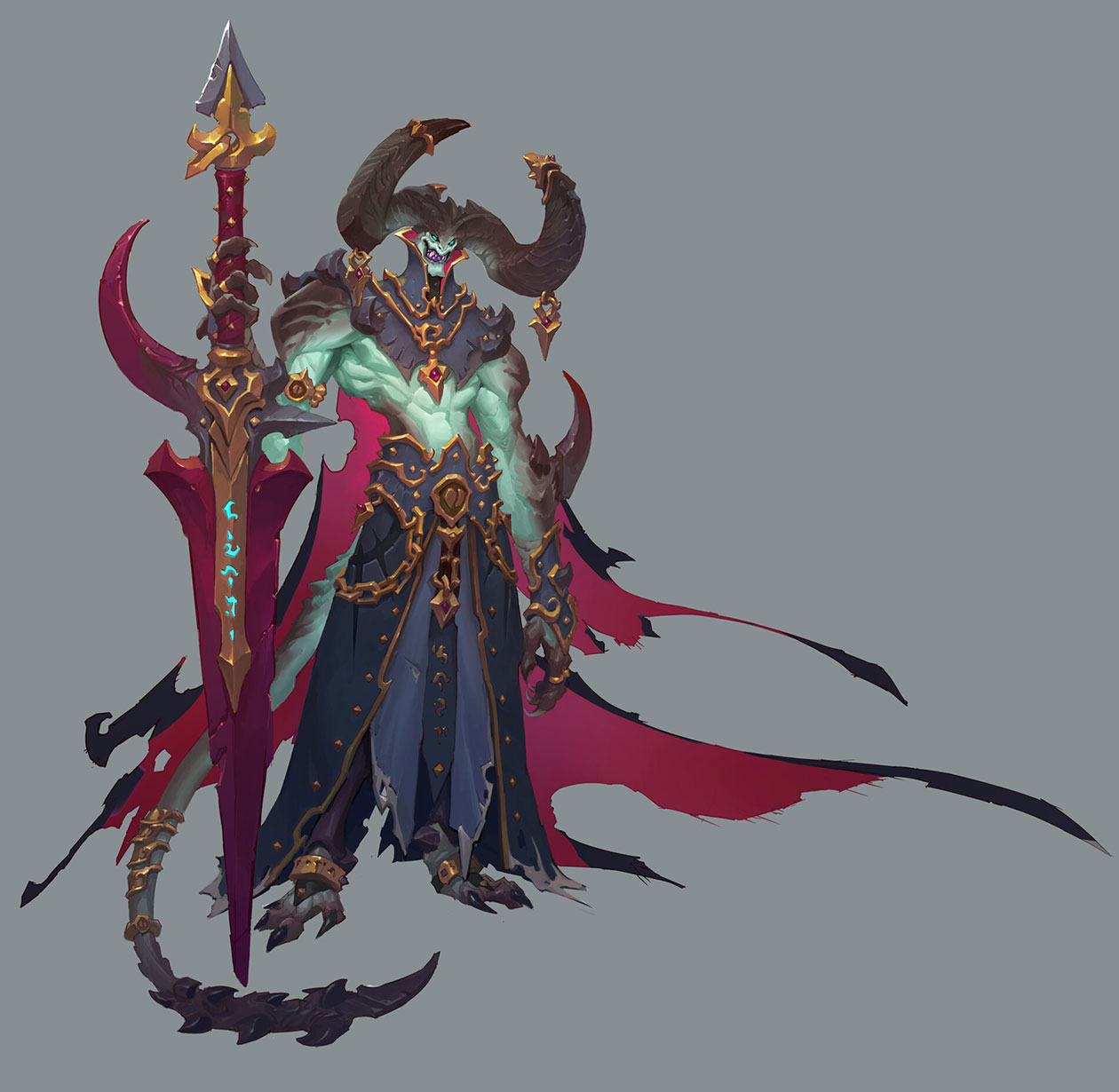 Moloch Art from Darksiders Genesis