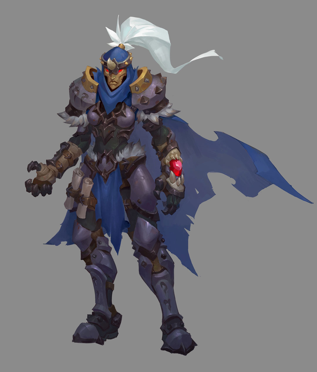 Nephilim Caster Art from Darksiders Genesis