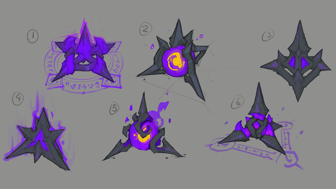 Strife's Caltrops Art from Darksiders Genesis