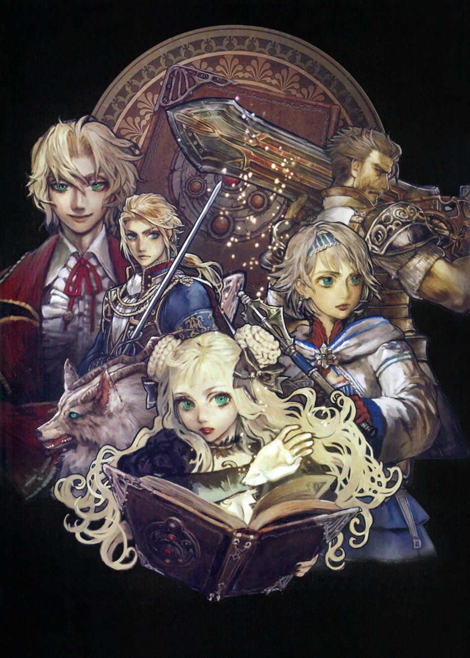 Main Characters Art from Eternal Poison