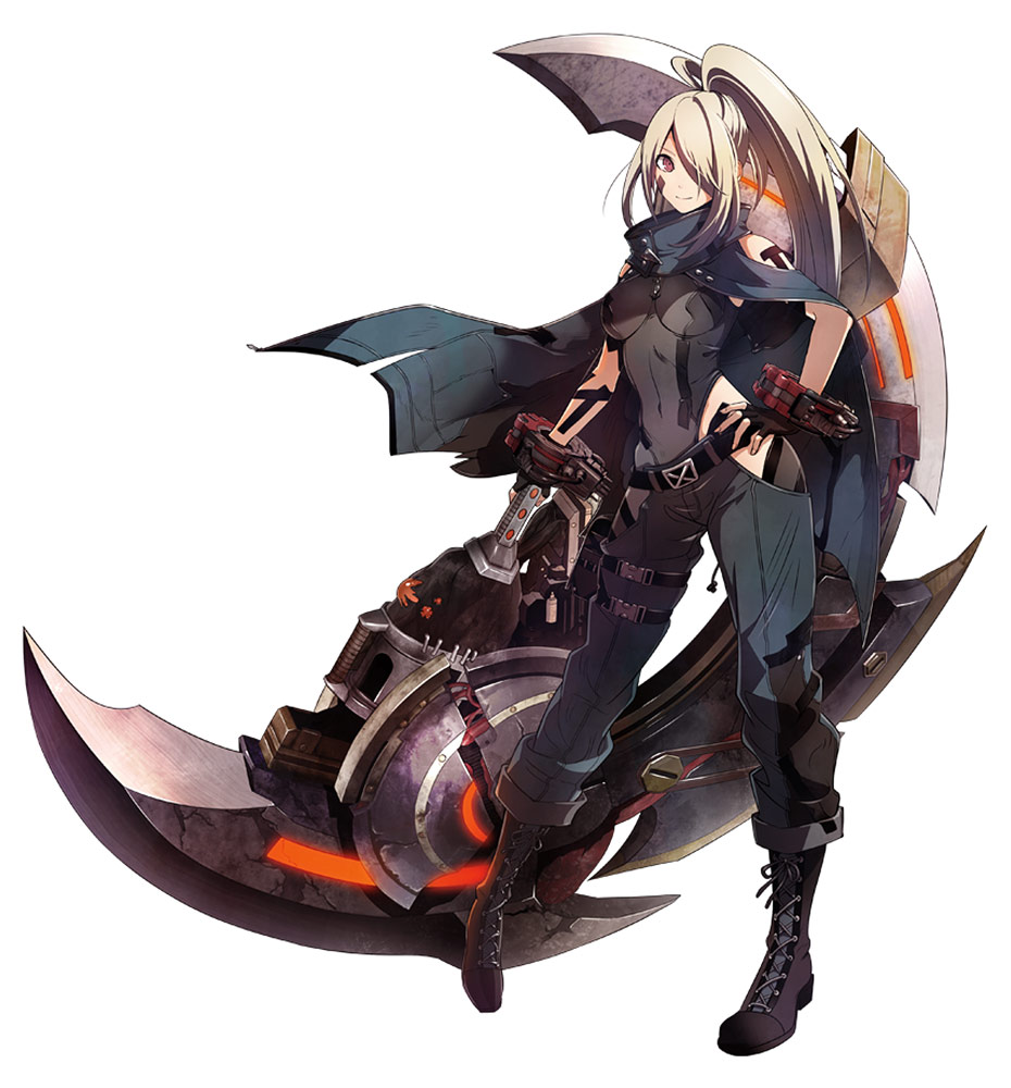 Female Protagonist Art from God Eater 3