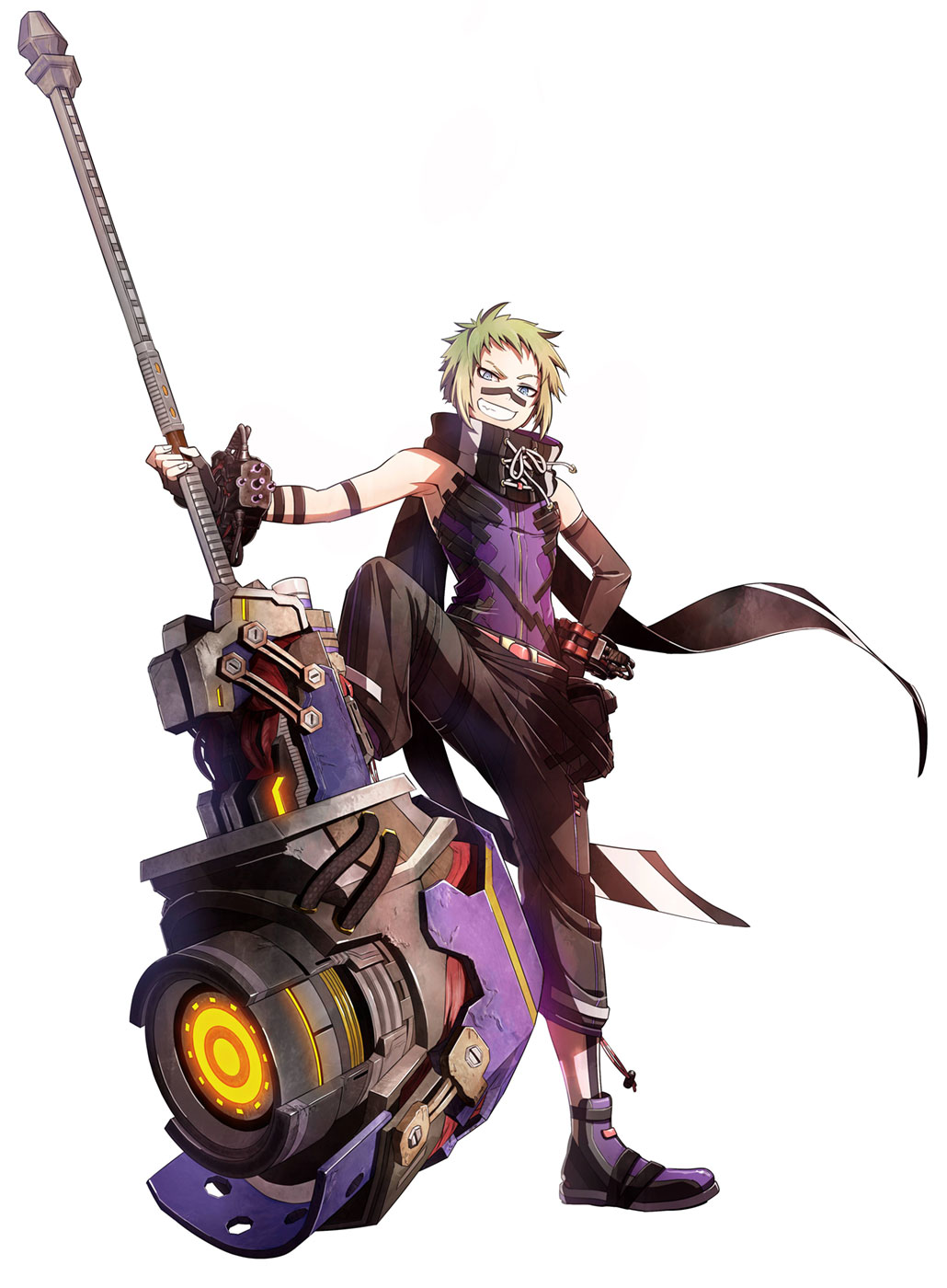 Zeke Pennywort Art from God Eater 3