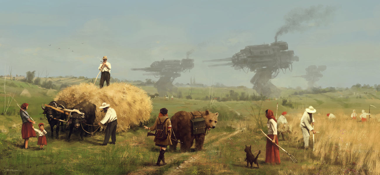 Anna and Wojtek Art from Iron Harvest