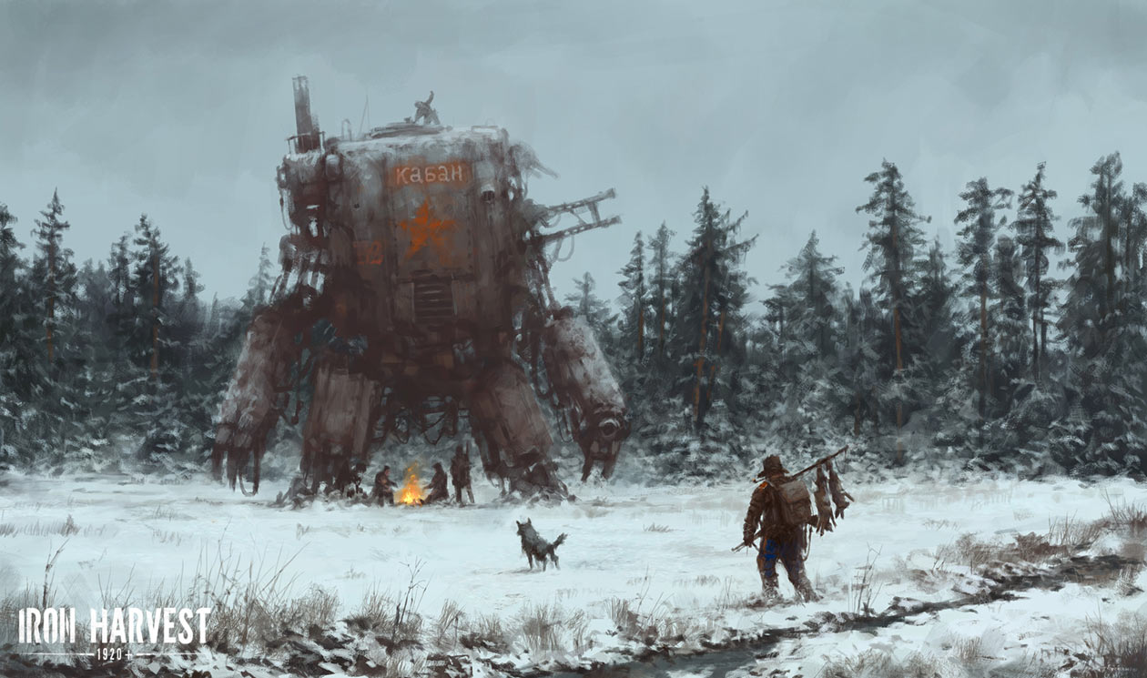 Lunchtime Art from Iron Harvest
