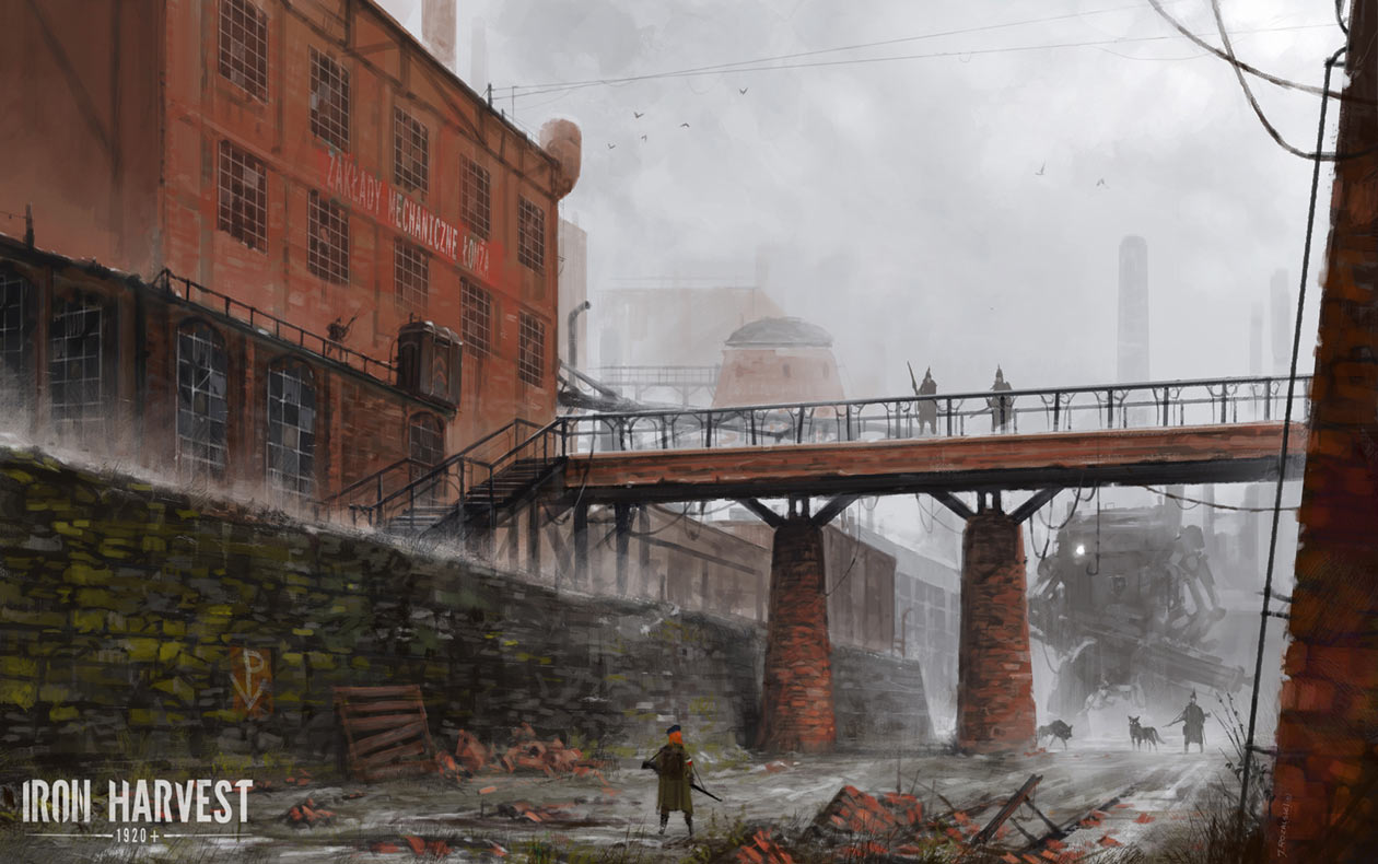 Mechanical Plant Art from Iron Harvest