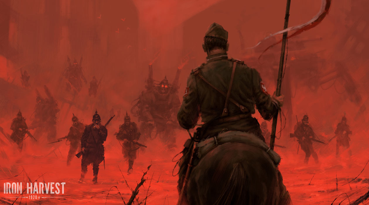 Polania Cavalry Art from Iron Harvest