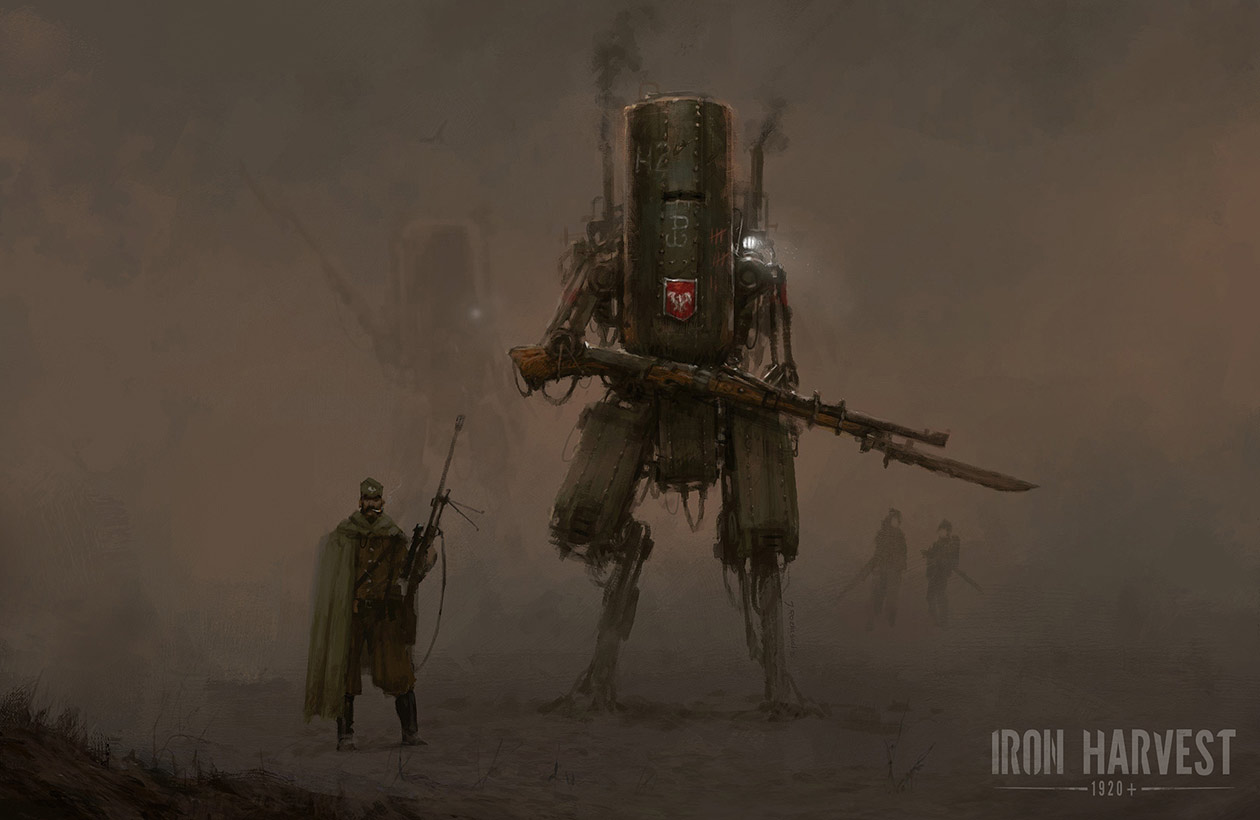 Polania Reconnaissance Automachine Art from Iron Harvest