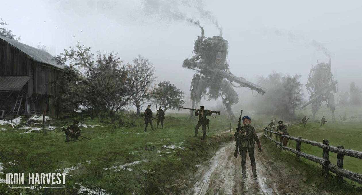Polanian Resistance Art from Iron Harvest