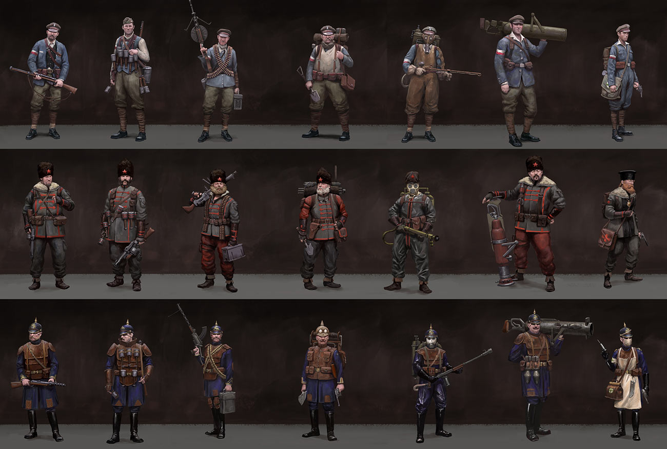 Soldiers Art from Iron Harvest