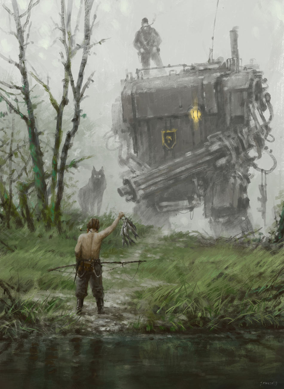True Fisherman Art from Iron Harvest