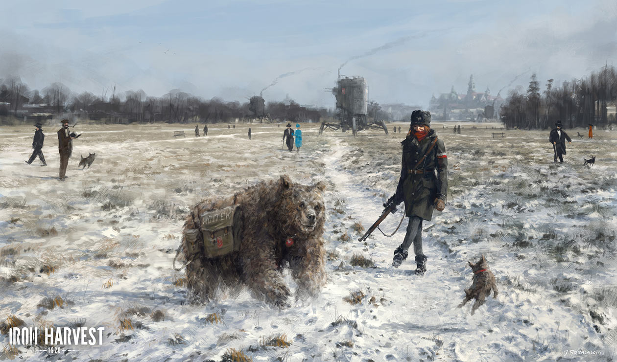 Wojtek and Anna Art from Iron Harvest