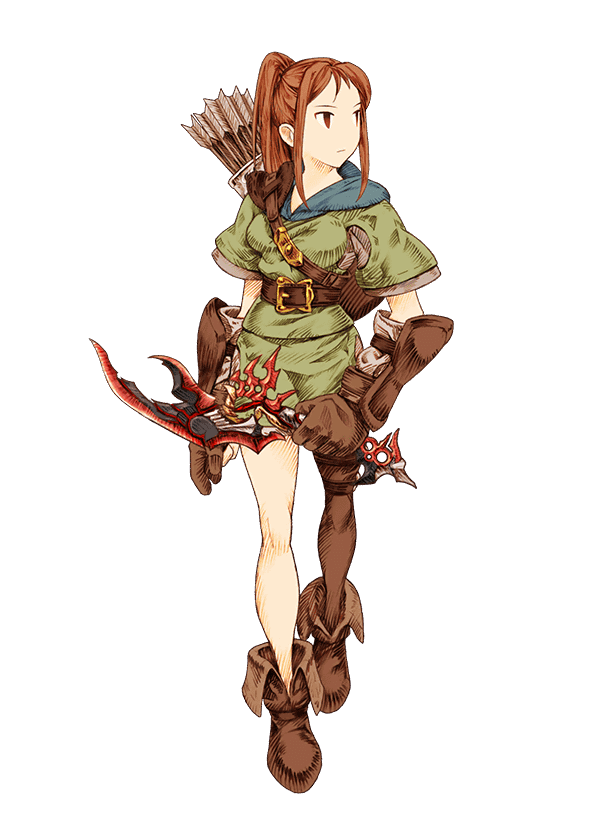 Female Apprentice Hunter Artwork from Knights of Glory
