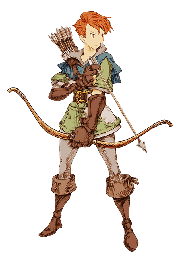 Male Apprentice Hunter Art from Knights of Glory