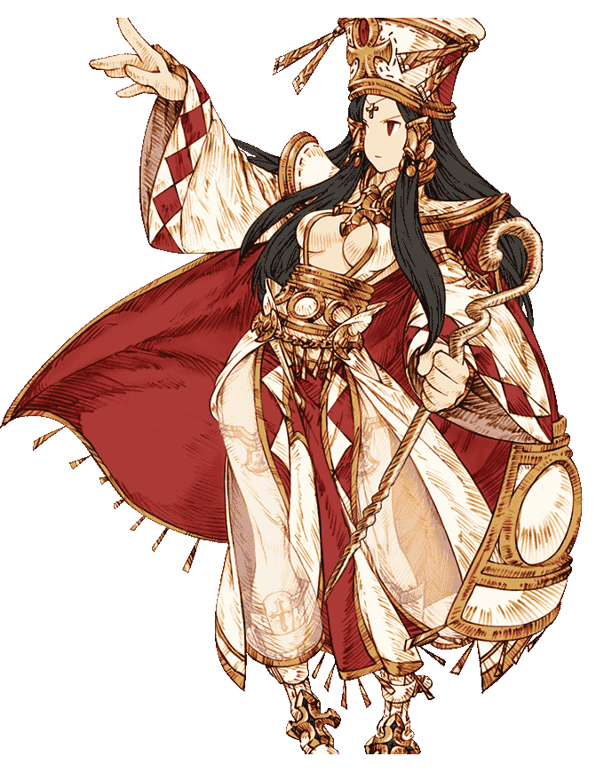 Female Archbishop Art from Knights of Glory