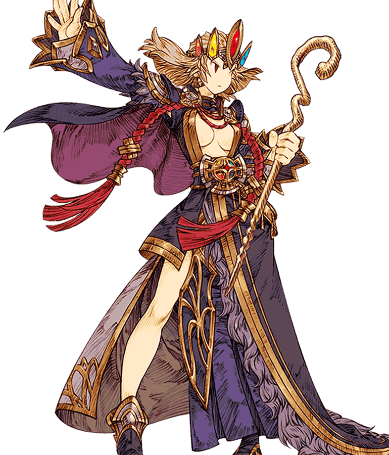 Female Archmage Art from Knights of Glory