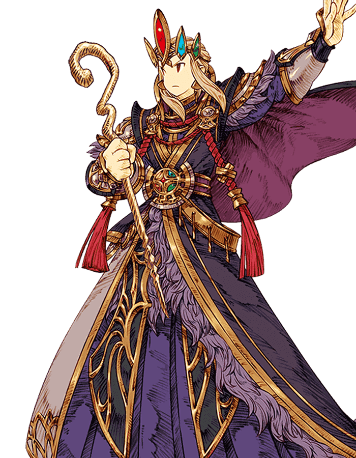 Male Archmage Art from Knights of Glory