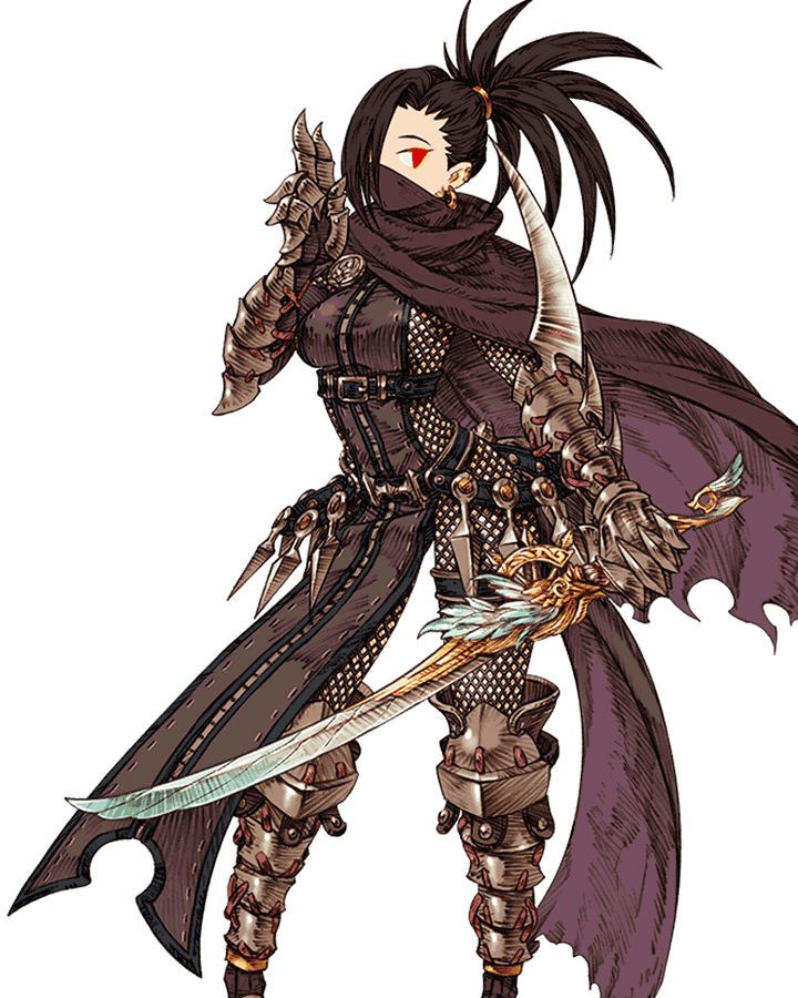 Female Assassin Art from Knights of Glory