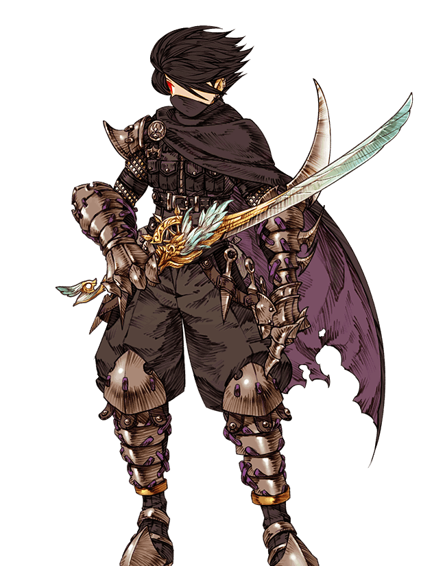 Male Assassin Artwork from Knights of Glory