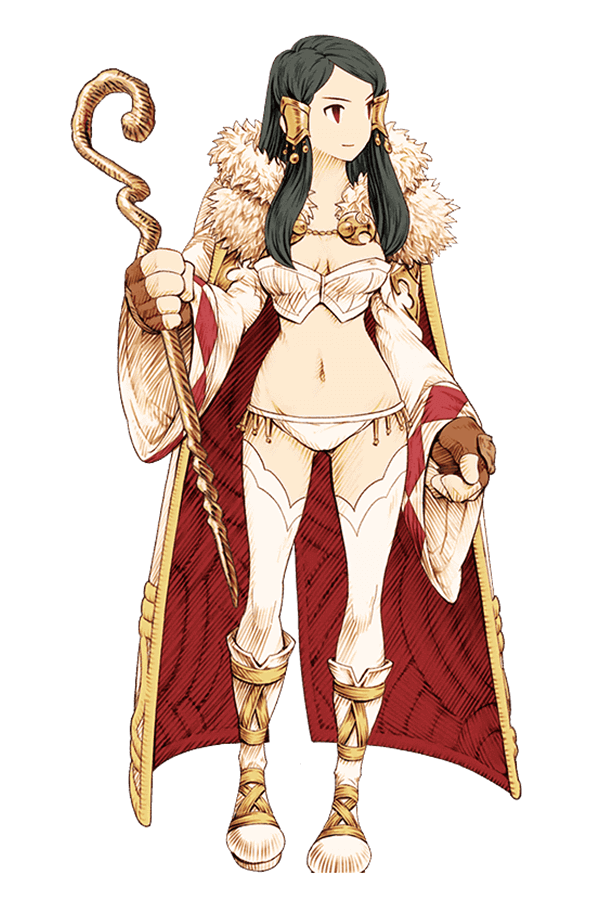 Female Hierophant Art from Knights of Glory