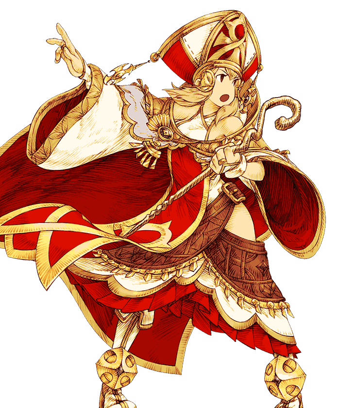 Female High Priest Art from Knights of Glory