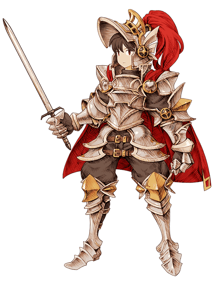 Male Knight Art from Knights of Glory
