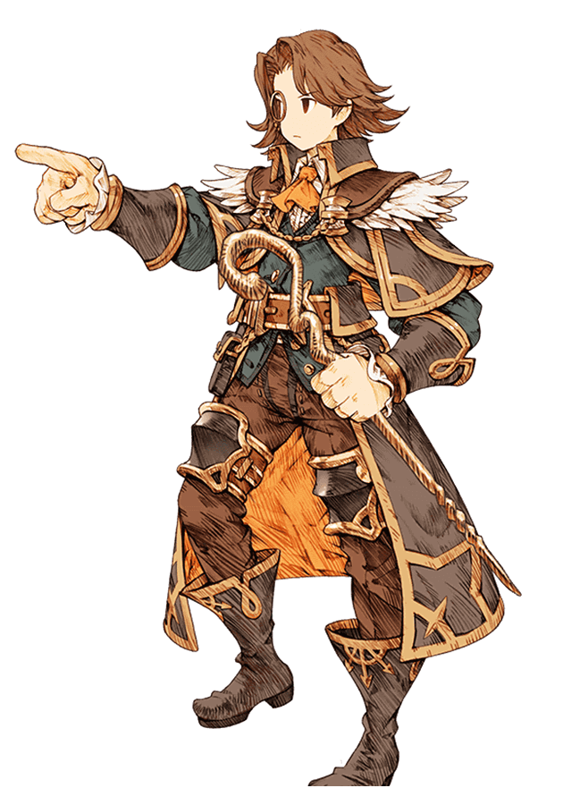 Male Magic Scholar Art from Knights of Glory